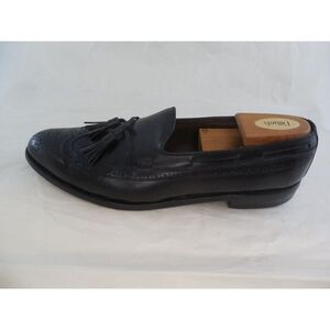 Allen Edmonds Oxfords Black Men Sz 11.5 Manchester Tassel Brogue Wingtip Leather